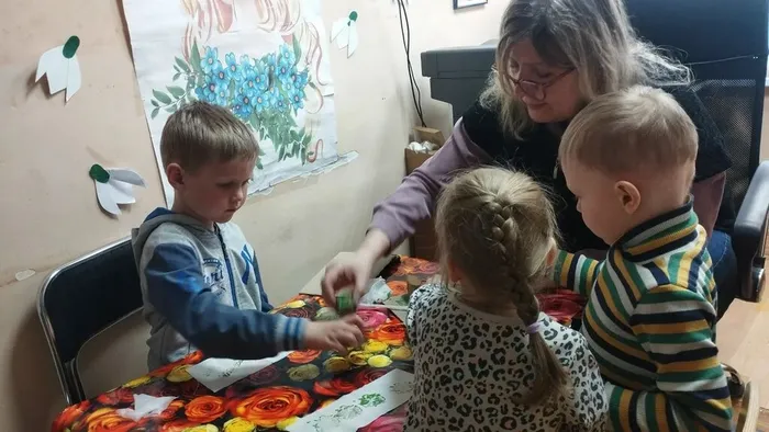 Мастер-класс "Русские узоры"