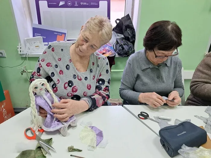 Замечательный мастер-класс "Снегурочка"