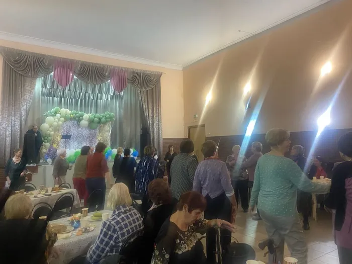 Вечер-отдыха для участников проекта «Нам года — не беда!»!