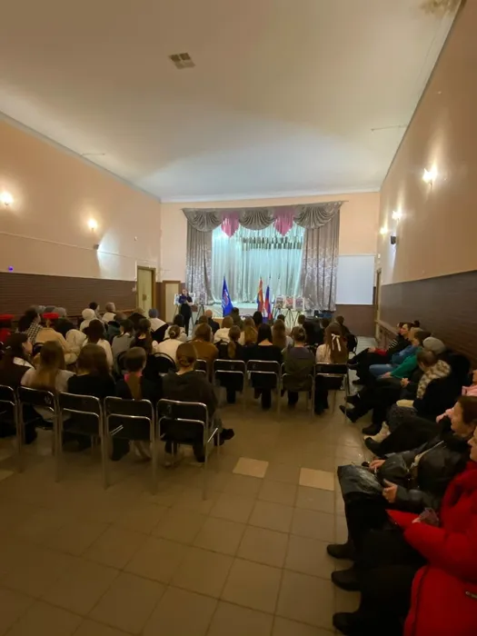 Встреча жителей округа с участником специальной военной операции