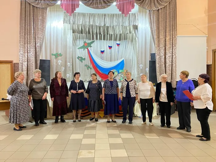 Концерт ко Дню защитника Отечества для членов Ладушкинского местного отделения ВОИ.