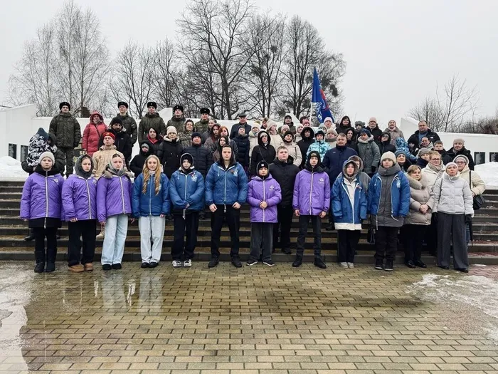 Торжественная акция в Ладушкине, посвящённая Дню защитника Отечества