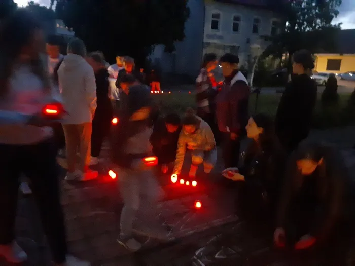 всероссийской патриотической акции «Свеча памяти» .