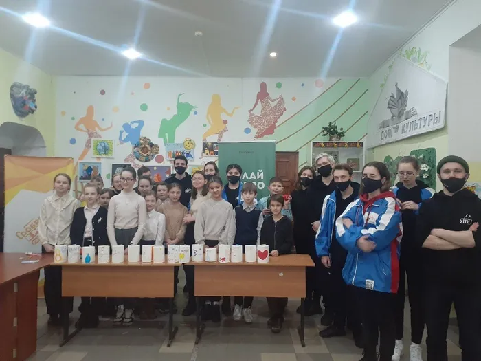 Мастер-класс "Вам, любимые...." от отряда "Янтарный десант»