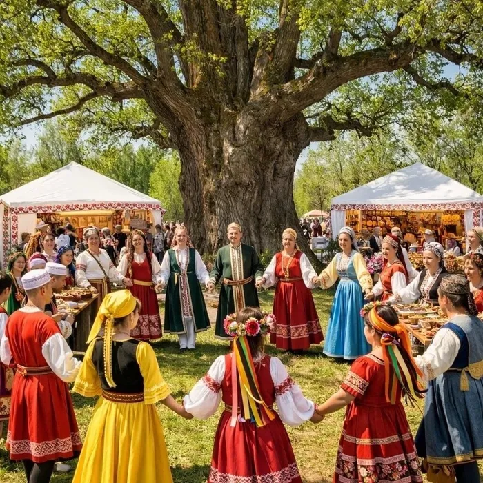 Впервые в Ладушкине!
Фестиваль «Хоровод дружбы»