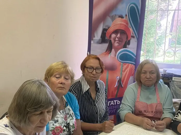 Очередное занятие в проекте «Нам года, не беда»