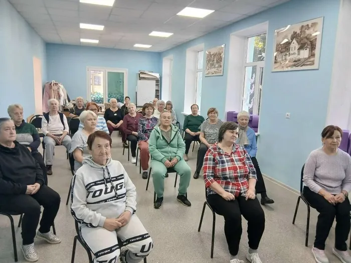 Школа здоровья для участников проекта «Нам года не беда»