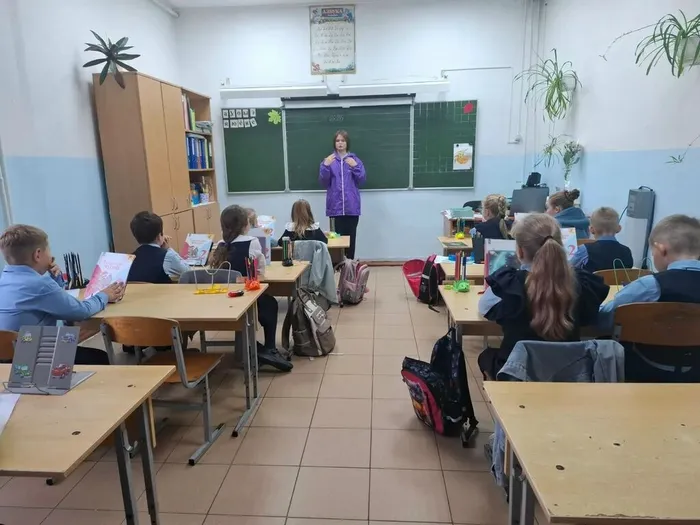 В Ладушкине продолжаются вдохновляющие #ДоброУроки!