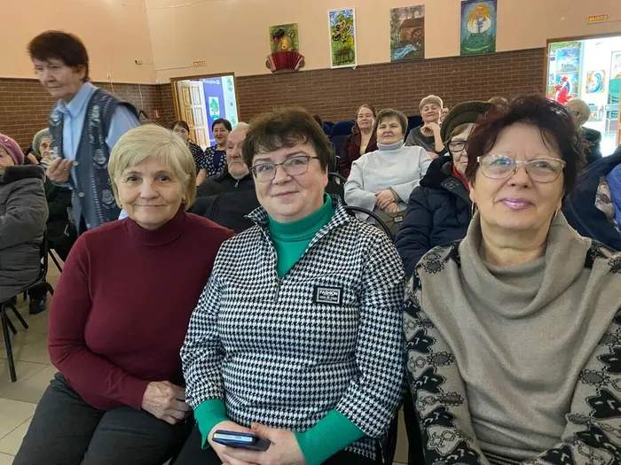 Концерт ко Дню защитника Отечества для членов Ладушкинского местного отделения ВОИ.