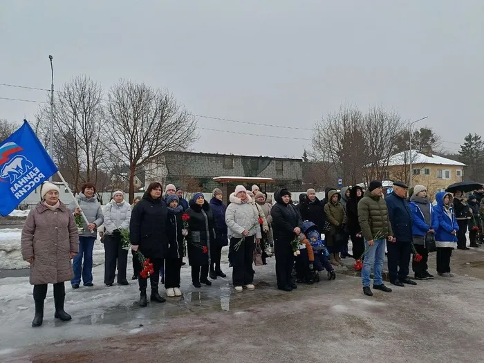 Торжественная акция в Ладушкине, посвящённая Дню защитника Отечества