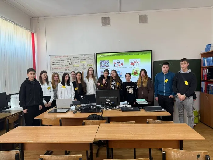 Юные экологи Ладушкина за чистоту планеты!