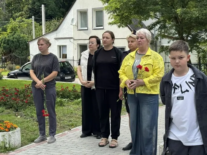 Акция памяти "Кровавый след терроризма", посвящённая жертвам Беслана