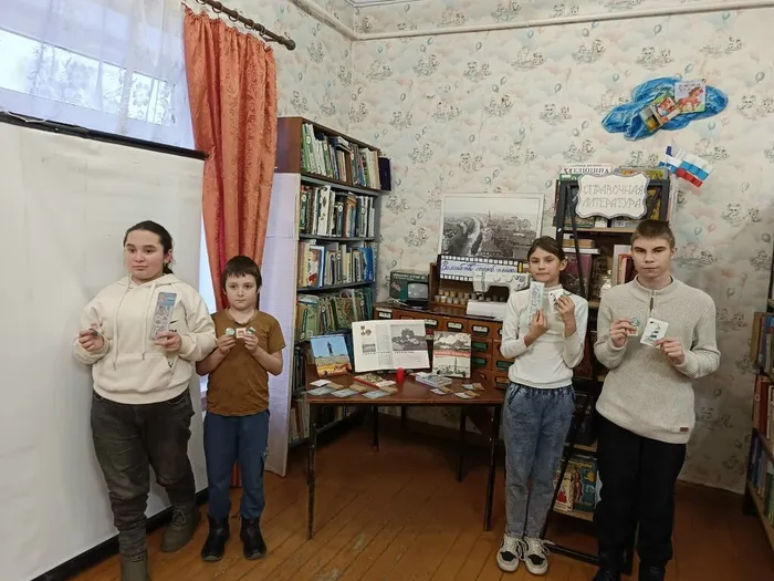 В детской библиотеке состоялся цикл мероприятий, посвященных Дню снятия блокады Ленинграда.