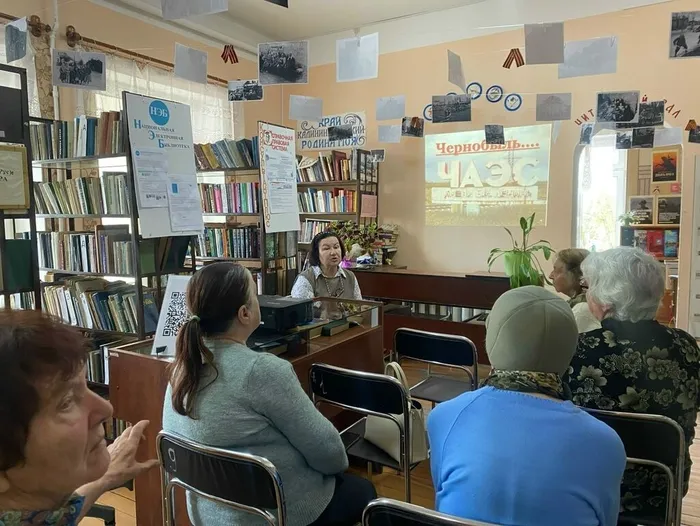 В городском объединении «Любознательные» вспомнили о 40-летии Чернобыльской трагедии...