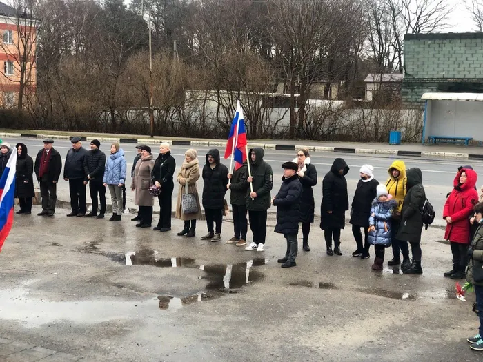 Тopжecтвeнный митинг, пocвящённый Дню зaщитникa Oтeчecтвa