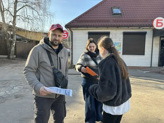 Акция по распространению памяток о противодействии терроризму "Скажем террору - НЕТ!"