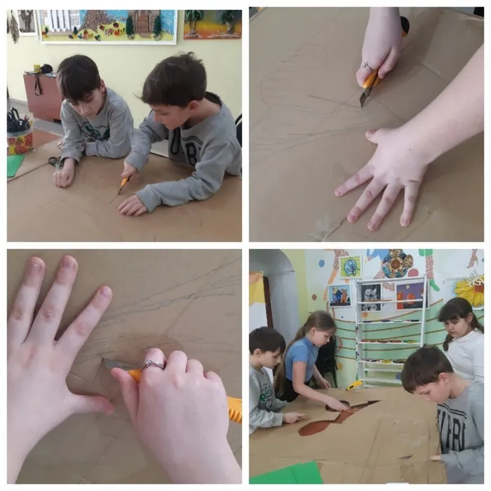 Коллаж от фото-кружка «Мир через объектив" к празднику 23 февраля