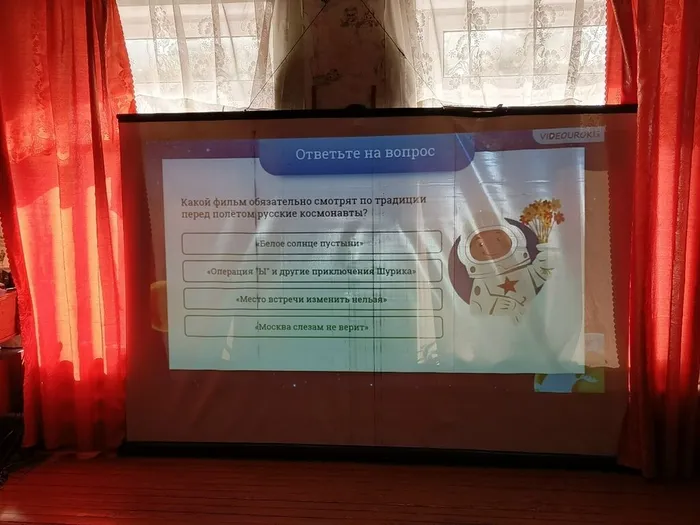 Квиз-игра «Человек. Космос. Вселенная»