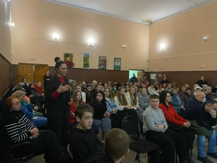 Встреча жителей округа с участником специальной военной операции