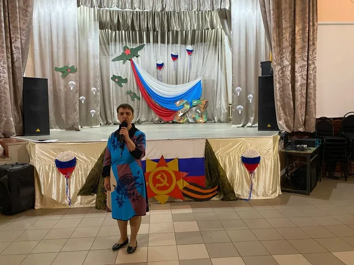 Концерт ко Дню защитника Отечества для членов Ладушкинского местного отделения ВОИ.