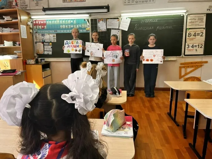 Эстафета добрых дел: школьники собрали корм для бездомных животных