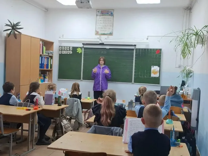 В Ладушкине продолжаются вдохновляющие #ДоброУроки!