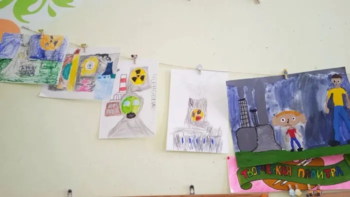 Необычная выставка рисунков «Чернобыльская катастрофа глазами детей»