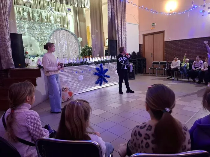 Игровая НОВОГОДНЯЯ программа от участников #ДвижениеПервыхЛадушкин :