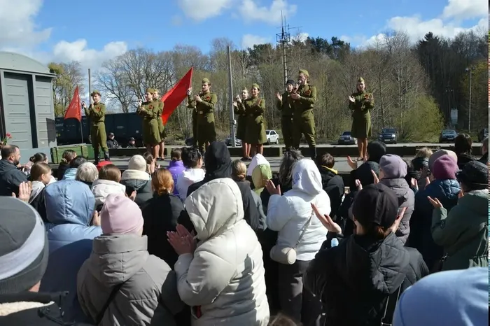В городе встречали «Эшелон Победы»!