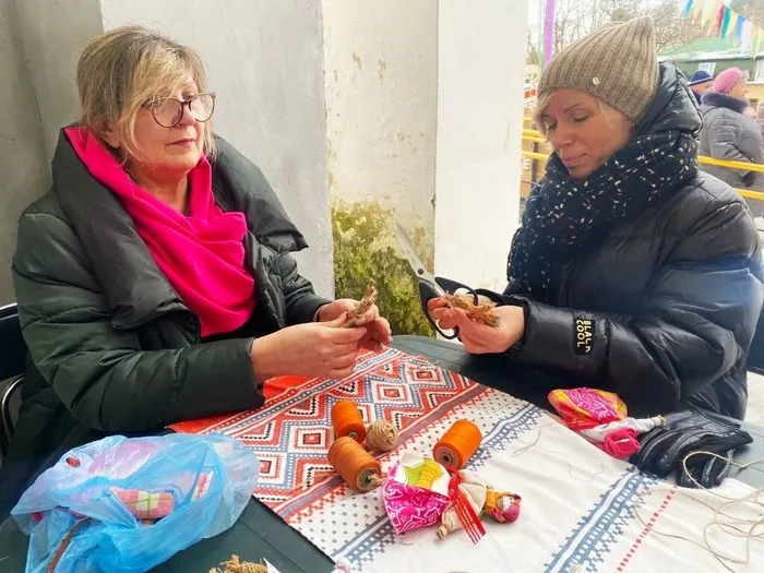 **Яркая встреча Масленицы у Центра культуры**