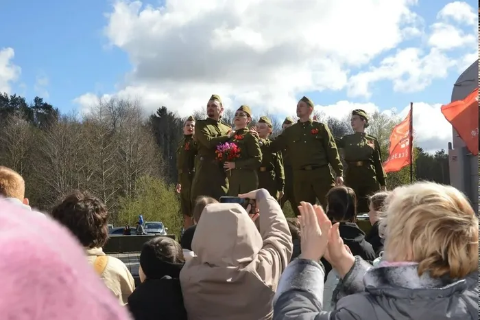 В городе встречали «Эшелон Победы»!