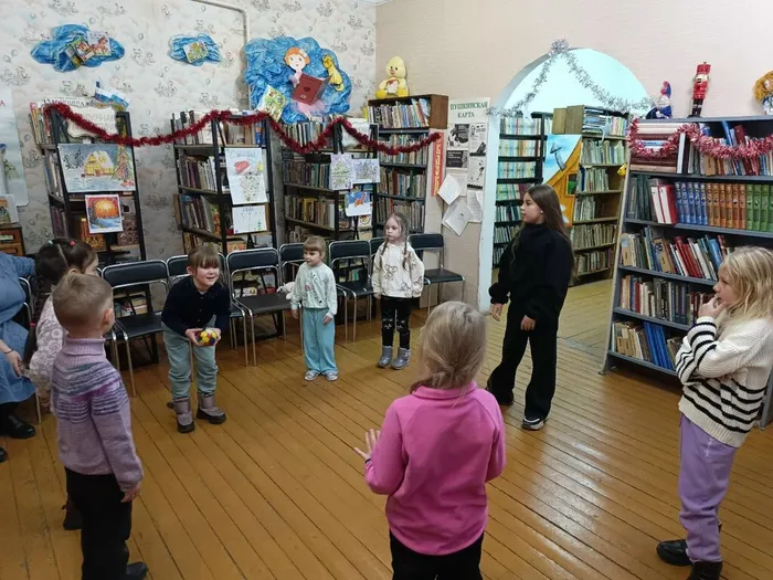 "Литературная карусель" в детской библиотеке