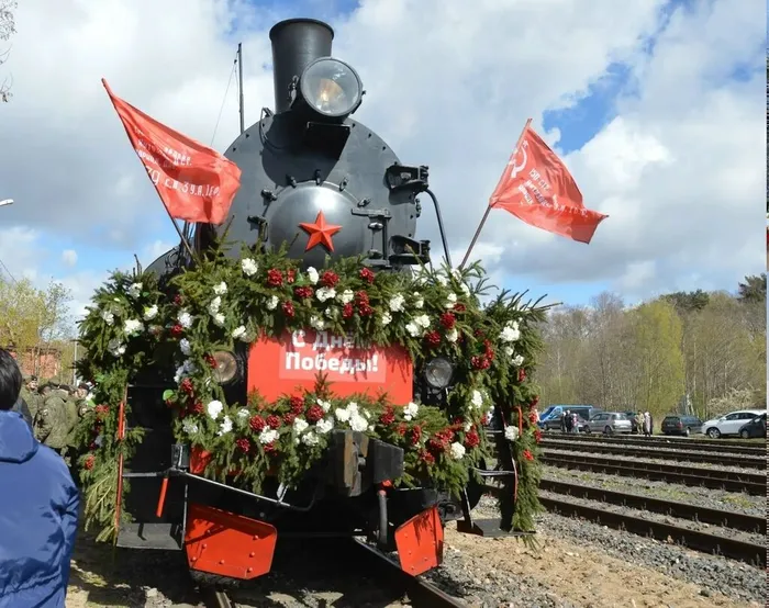 В городе встречали «Эшелон Победы»!