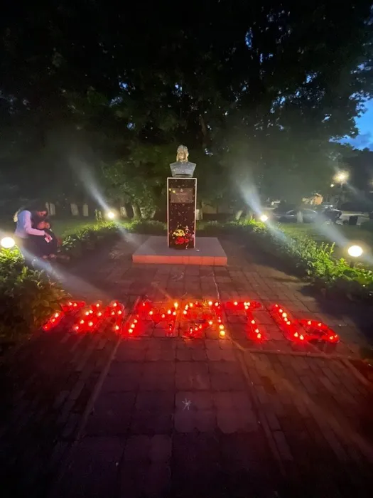 всероссийской патриотической акции «Свеча памяти» .