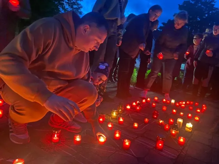 всероссийской патриотической акции «Свеча памяти» .
