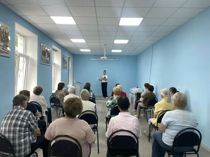 Школа здоровья для участников проекта «Нам года, не беда!»