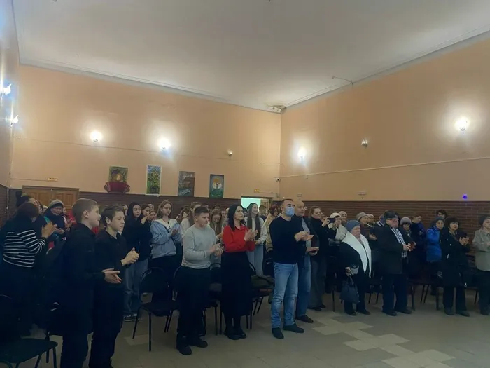 Встреча жителей округа с участником специальной военной операции