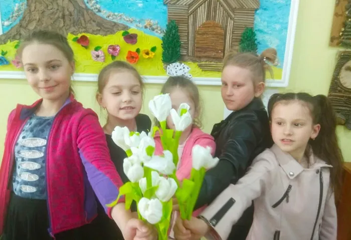 Мастер-класс по изготовлению "Подснежников"