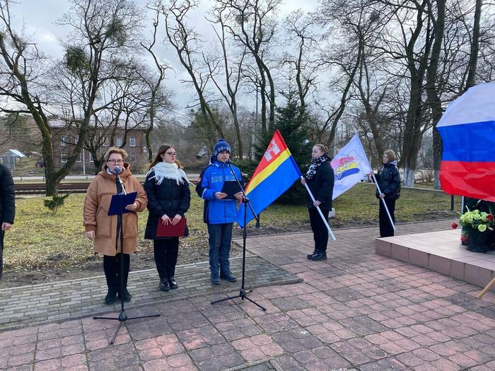 митинг, посвященный дню гибели Героя Советского Союза Ивана Мартыновича Ладушкин