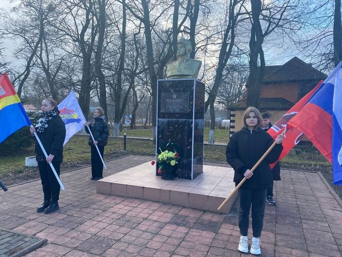 митинг, посвященный дню гибели Героя Советского Союза Ивана Мартыновича Ладушкин