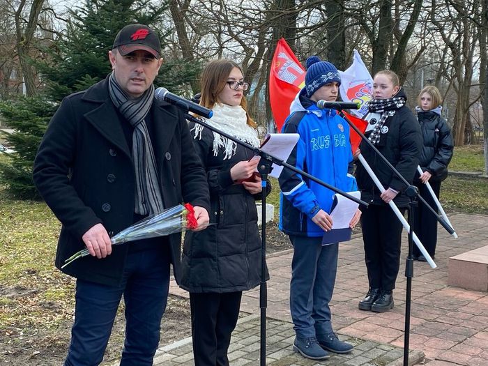 митинг, посвященный дню гибели Героя Советского Союза Ивана Мартыновича Ладушкин