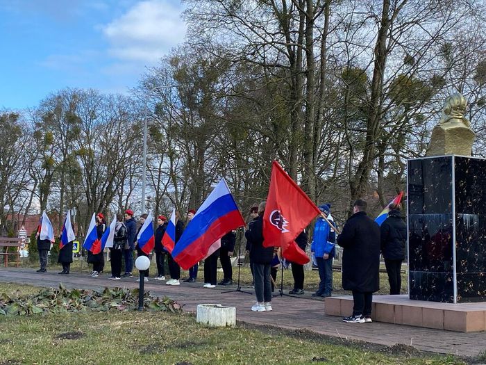 митинг, посвященный дню гибели Героя Советского Союза Ивана Мартыновича Ладушкин