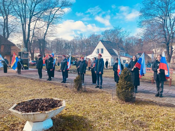 митинг, посвященный дню гибели Героя Советского Союза Ивана Мартыновича Ладушкин