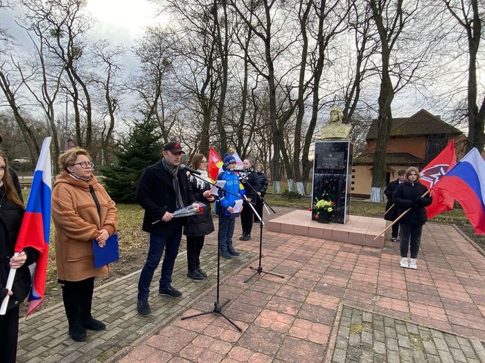 митинг, посвященный дню гибели Героя Советского Союза Ивана Мартыновича Ладушкин